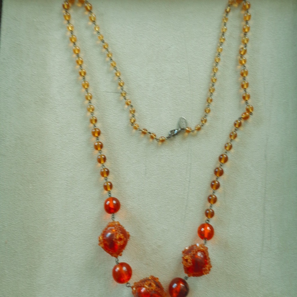 Amber Necklace from Erickson Beamon